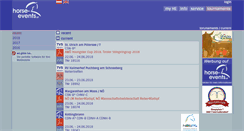 Desktop Screenshot of horse-events.at